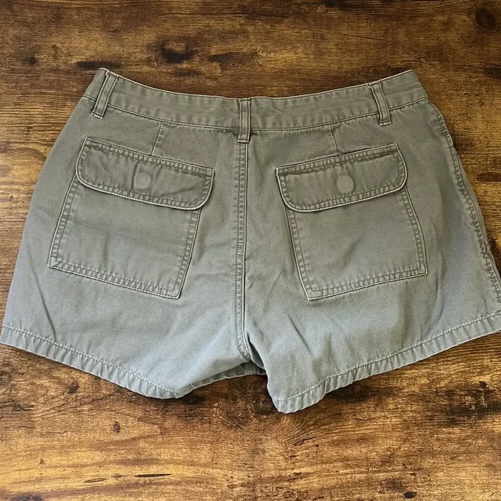 Route 66 Cotton Mid Rise Shorts